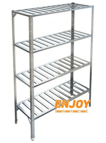 Стеллаж решетчатый 4 полки 1200х500х1800 